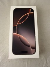 Apple iPhone 16 Pro Max Desert Titanium Empty Retail Box Only - No Phone