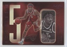 2021-22 Panini Chronicles Draft Picks Gala Rookies Pink Moses Moody #191 0s1n