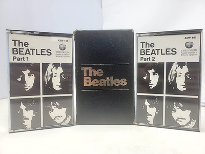 The Beatles, White Album, 2 Cassette (1978, Reissue, Capitol, 4XWB