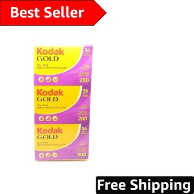 Kodacolor Gold 200 135 Film | 36 Exposure Roll | Exceptional Color & Sharpness