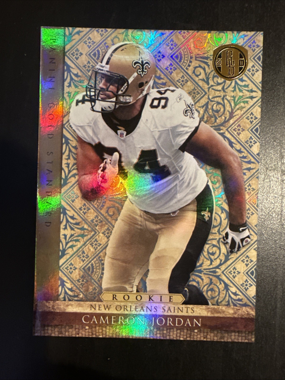 Cameron Jordan Panini Gold Standard #166 Platinum Gold