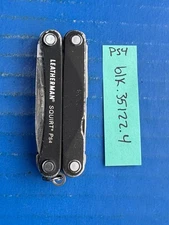 Leatherman Squirt PS4 Multi Tool, Knife, Pliers - Black