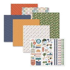 Creative Memories Beach Scenes Collection, Punch  Recipe Template