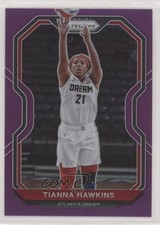 2021 Panini Prizm WNBA Purple Prizm 94/99 Tianna Hawkins #62 02v3