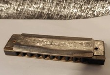 Vintage ROY ROGERS RIDERS King Of The Cowboys Western TOY HARMONICA