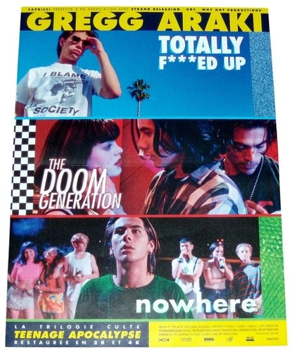 GREGG ARAKi teenage apocalypse 2025 retrospective SMALL french POSTER