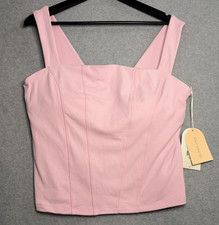 Blogilates Tiny Bows Corset Tank in Pink - 1X