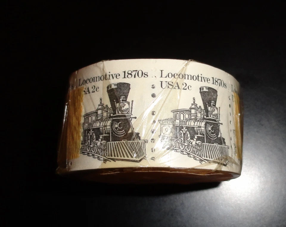 USA PNC SC# 1897A LOCOMOTIVE 2c. ROLL OF 500 SEALED - MNH - Image 2 of 2