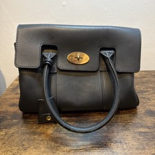 Borsa a mano Mulberry Small Bayswater rovere NVT pelle ferramenta ottone ottime condizioni