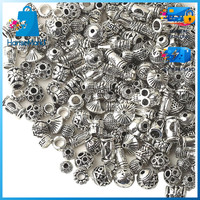 Metallperlen Spacer Perlen Silber 200G SchmuckzubehöR Basteln Set