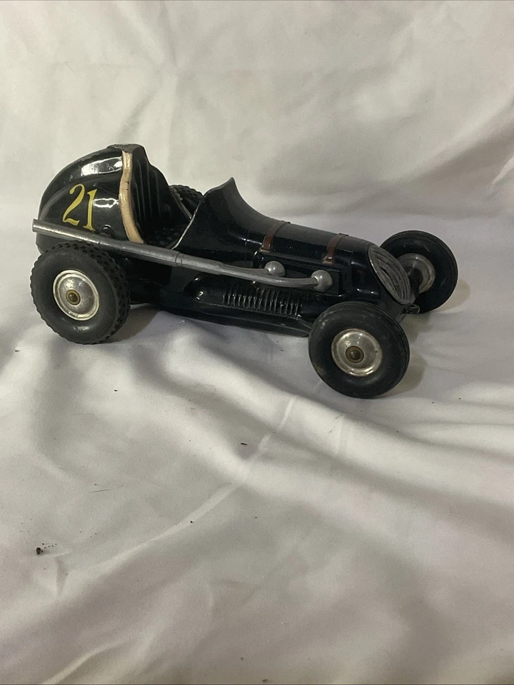 1950s Vintage Roy Cox Thimble Drome Champion Tether Car Black #21 - Image 2 of 4