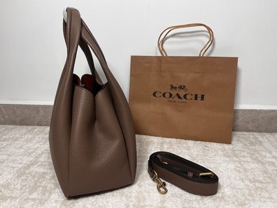COACH Lana Shoulder Bag 23 CM545 Dark Stone for sale online | eBay