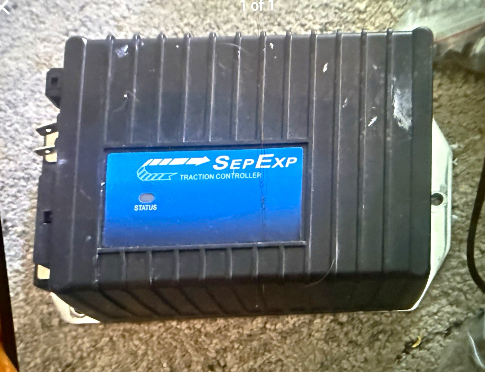 SepExt Traction Motor Controller SepEx MPN, Chassis Enclosure Model