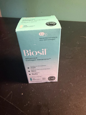 60 caps Biosil Collagen Generator, Hair, Skin, Nails, EXP 02-2028