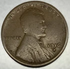 1916 D Lincoln Wheat Cent Penny Good 1c One Cent US Coin- 3741