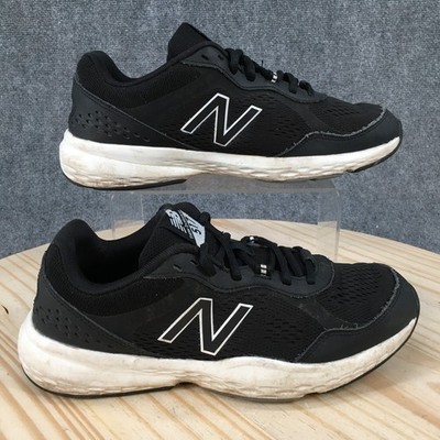 New Balance 517v2 Shoes Mens 7.5D Athletic Running Sneaker Lace Up Low Top Black