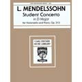 Student Concerto in D Major, op.213; Ludwig Mendelssohn CF 