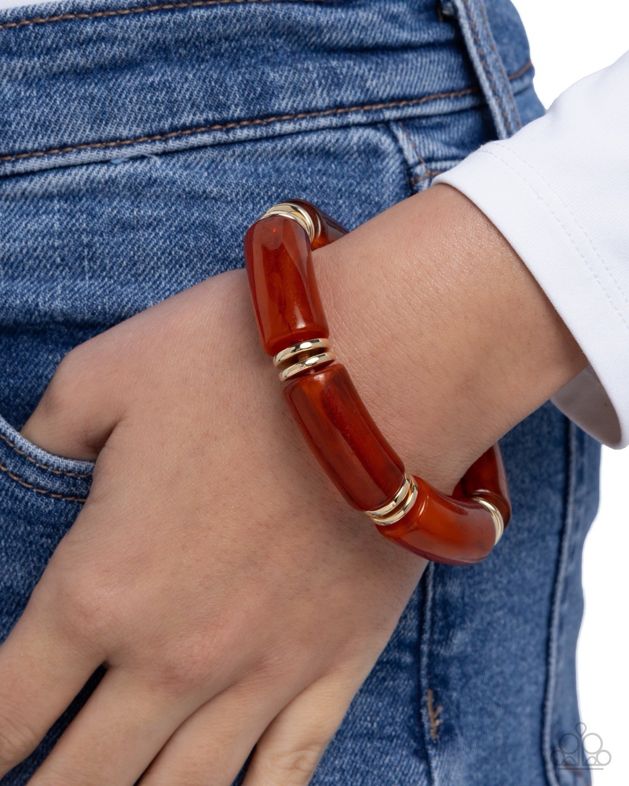 New Paparazzi Jewelry-Photo Ready Bracelet-Orange