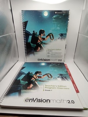 enVision Math 2.0 Teacher's Edition Volume 1 (2017, Pearson) + Bonus Material