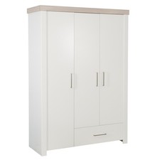 Roba Schrank Lucy 3-trg Korpus weiß Kranz in Luna Elm TOP