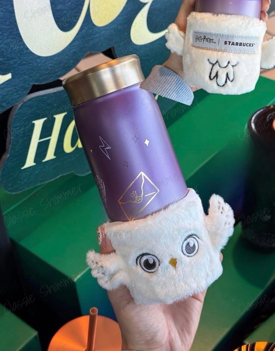 Starbucks x Harry Potter New 2026 Purple Tumbler With Sleeve 12oz