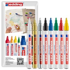 Edding 751 Paint Marker Pens Fine Bullet Tip Low Odour