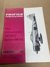 Profile Publications #129 MITSUBISHI A6M2 ZERO-SEN WWII Airplane RENE FRANCILLON