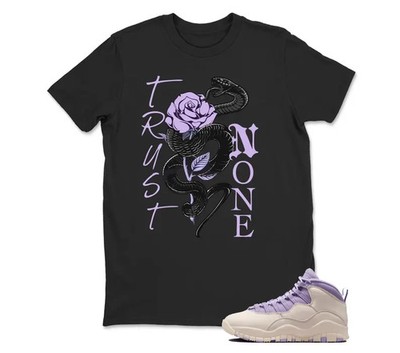 10 Hydrangeas Chalk Wild Grape Lavender Air T Shirt Match Trust No One