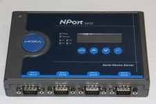 MOXA TECHNOLOGIES NPORT 5410 Rev 3.2 Quad Port RS-232 Serial Device Server