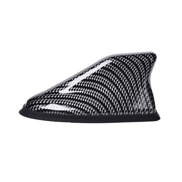 Strong Signal Black Carbon Fiber Car Off-Road Shark Fin Antenna Aerial AM FM - Image 4 of 4