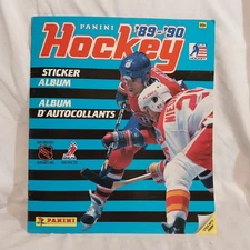 1989-90 Panini NHL Sticker book 100% complete