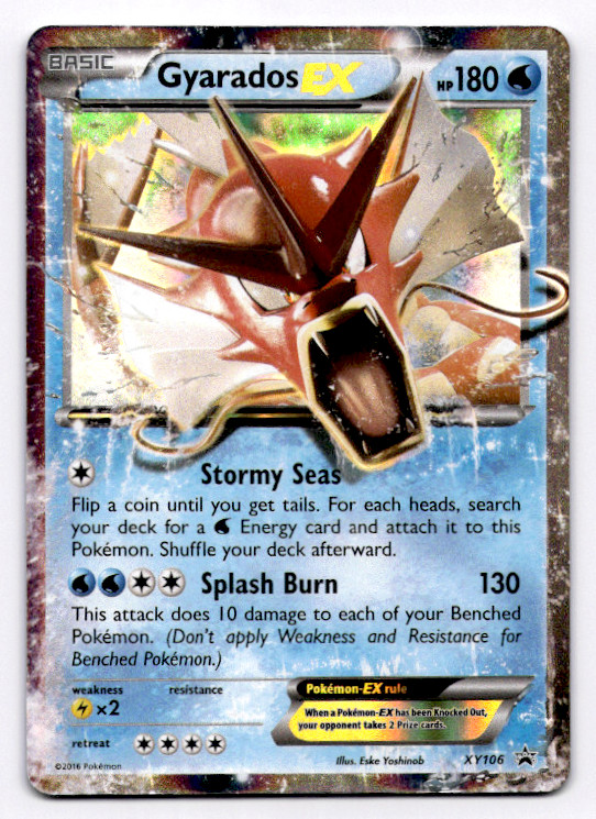 Gyarados EX XY Promos - Pokemon NM XY106