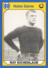 1990 Collegiate Collection Notre Dame #194 Ray Eichenlaub