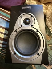 Pair of Mission MX 1 Speakers In Mahogany Finish Excellent Condition