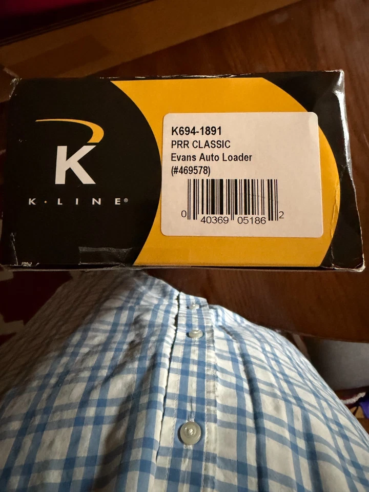 K-Line K694-1891 PRR Classic Evans Auto Loader – 6-Car Version – New in Box - Image 2 of 2