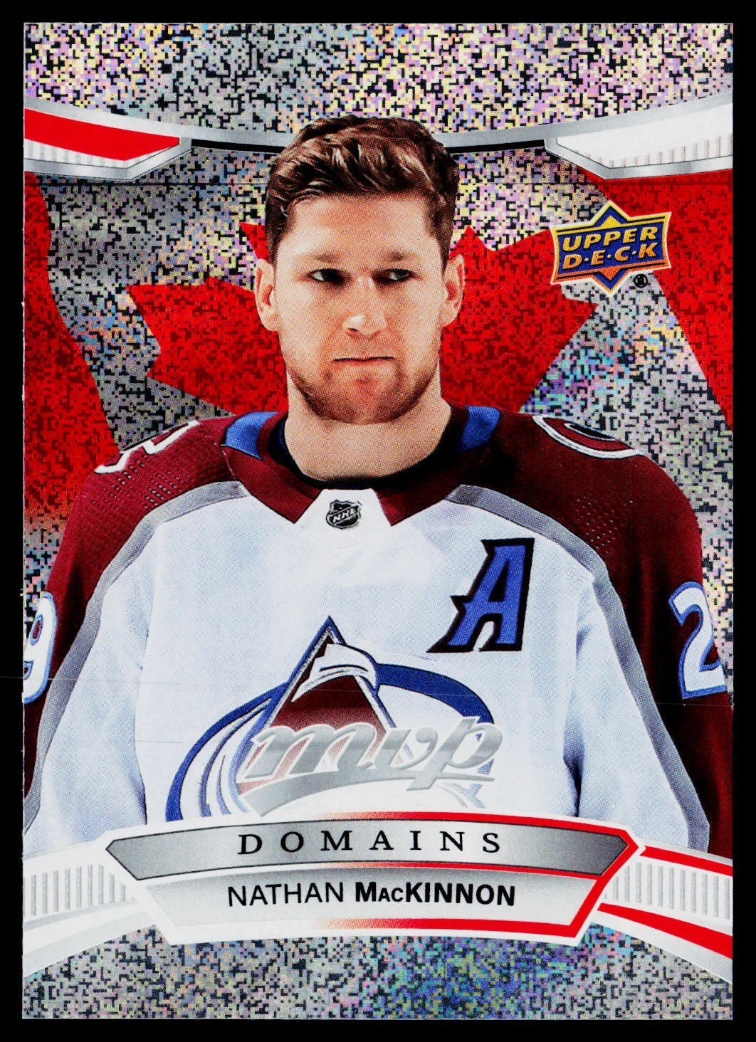 2022-23 Upper Deck MVP Nathan MacKinnon Domains #NA-29