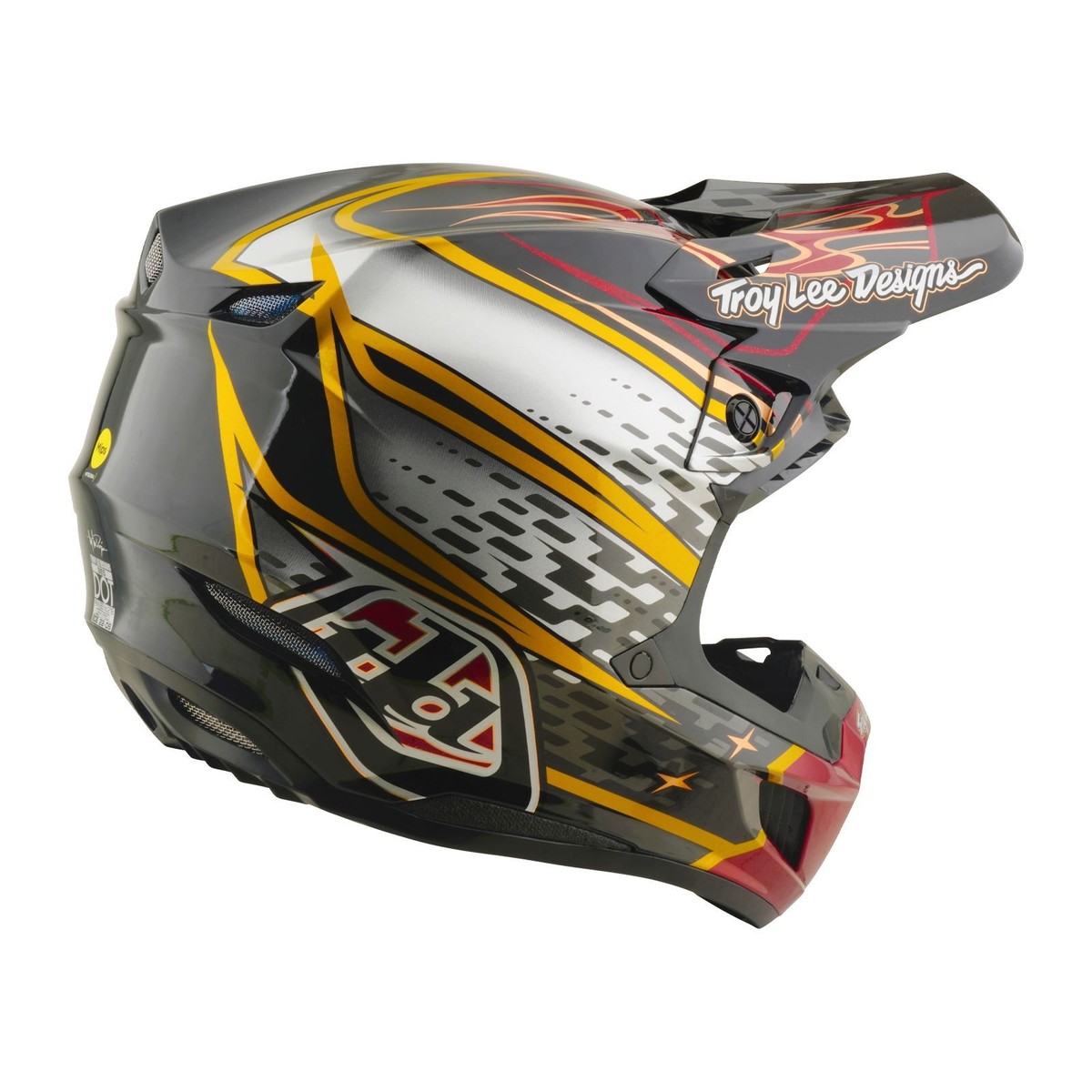 Troy Lee Designs Spring 2026 MX SE5 Composite Wings Helmets Black