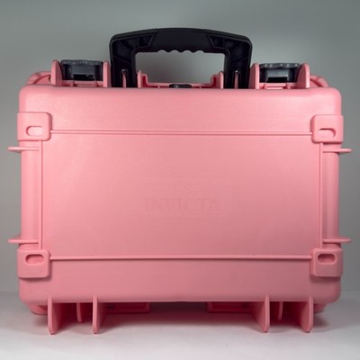 Invicta 8 Slot Pink Protective Watch Case Invicta Watch Accessories Gear (Mod: DC8PNK-GRY) | Invicta  main image 2