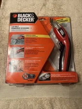 NEW BLACK & DECKER POWER SCISSORS SZ360 T CARDBOARD FABRIC CORDLESS RECHARGEABLE