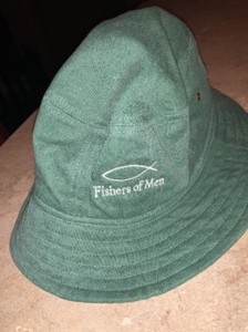 monogrammed fishing hat
