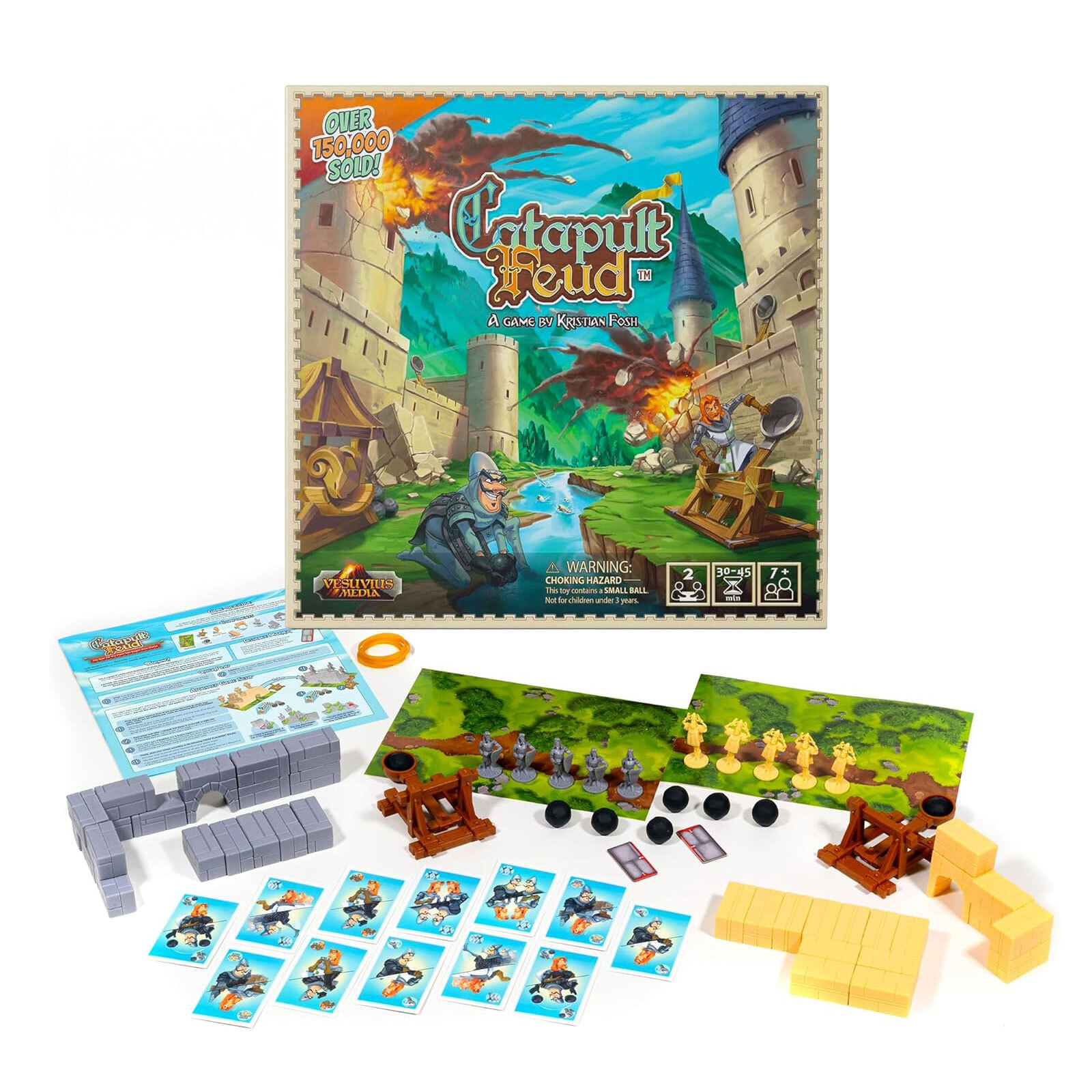 Семейная настольная игра Catapult Feud (второе издание)