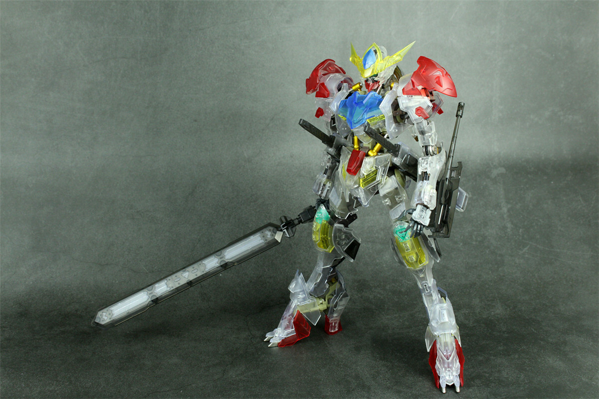 ZZX model 1/100 MG HIRM ASW-G-08 Barbatos Lupus Dual armors