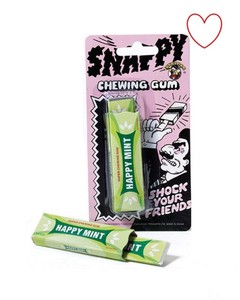 prank chewing gum