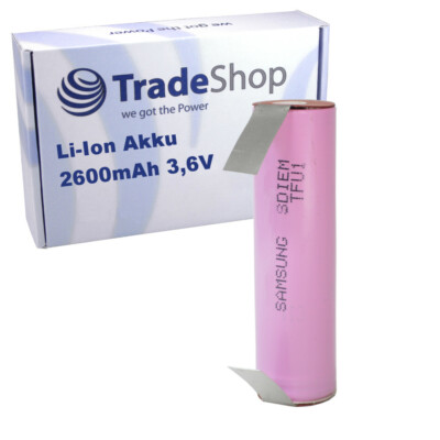 AKKU 2600mAh 3,6V Li-Ion für Einhell BG-CG BG-CG 3,6 LI N0E-3ET N0E-3ET-3.6