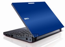 BLUE Vinyl Lid Skin Cover Decal fits Dell Latitude 2100 Laptop