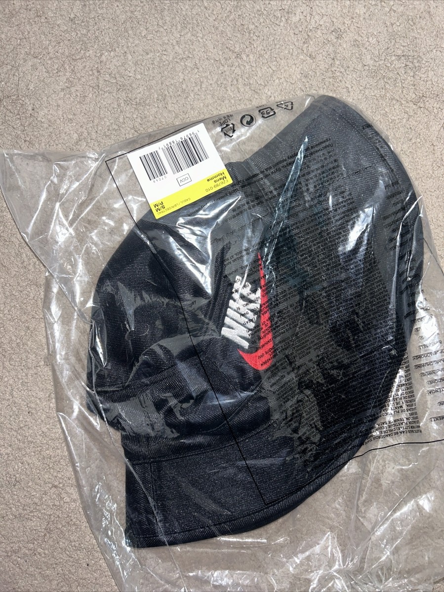 Supreme x Nike Dazzle Crusher Bucket Hat | Black | S/M | eBay UK