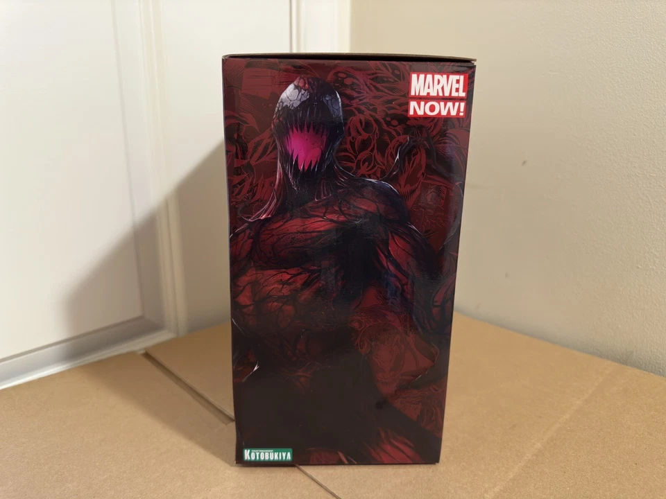 Carnage Spider-Man ARTFX+ 1/10 PVC Kit Modelo Prepintado Figura (Caja de Abolladuras) Foto 3 de 4