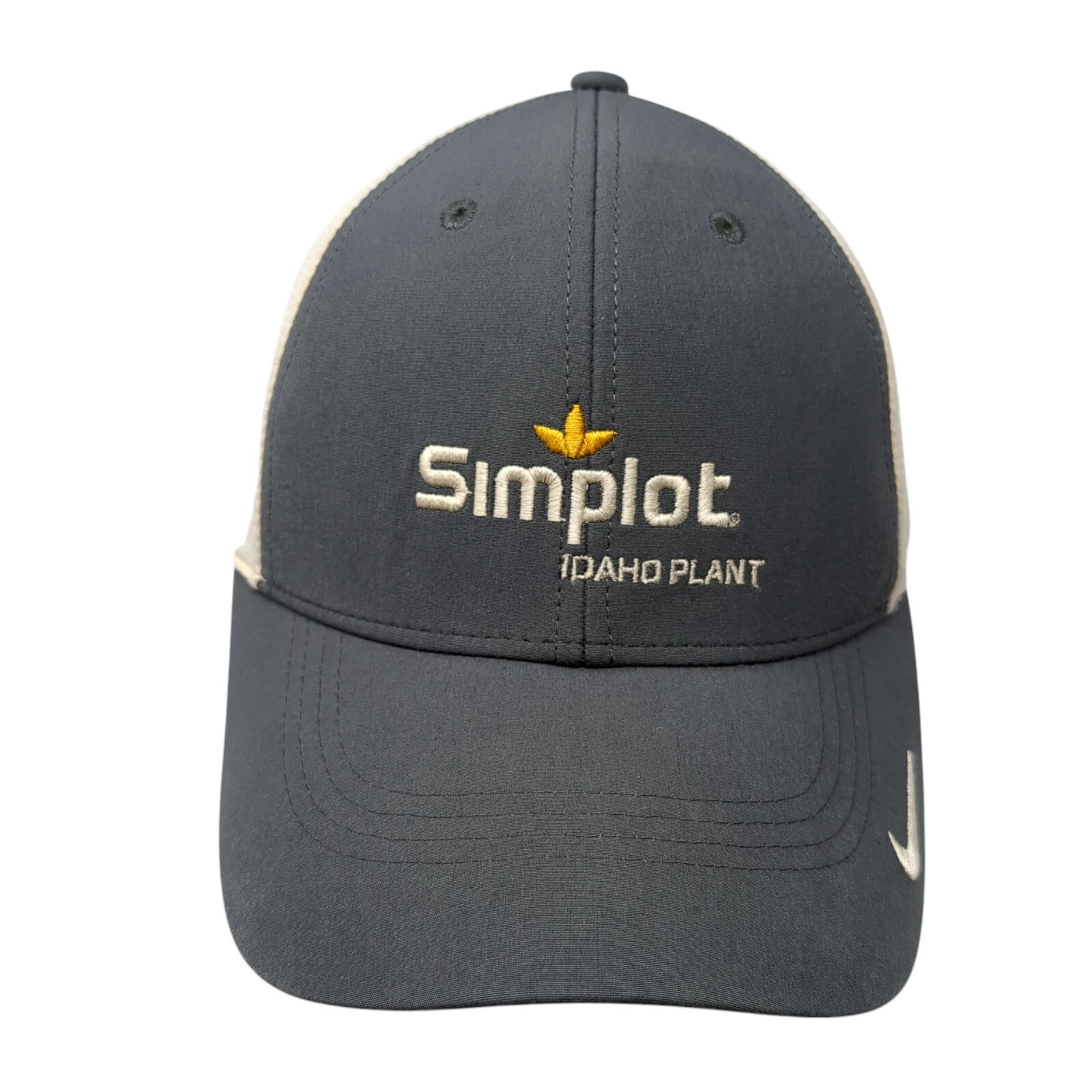 Simplot Idaho Plant Strapback Hat Gray One Size N… - image 1