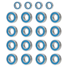 RC Steel Rubber Sealed Ball Bearing Kit Bullhead For Tamiya Super Clod Buster