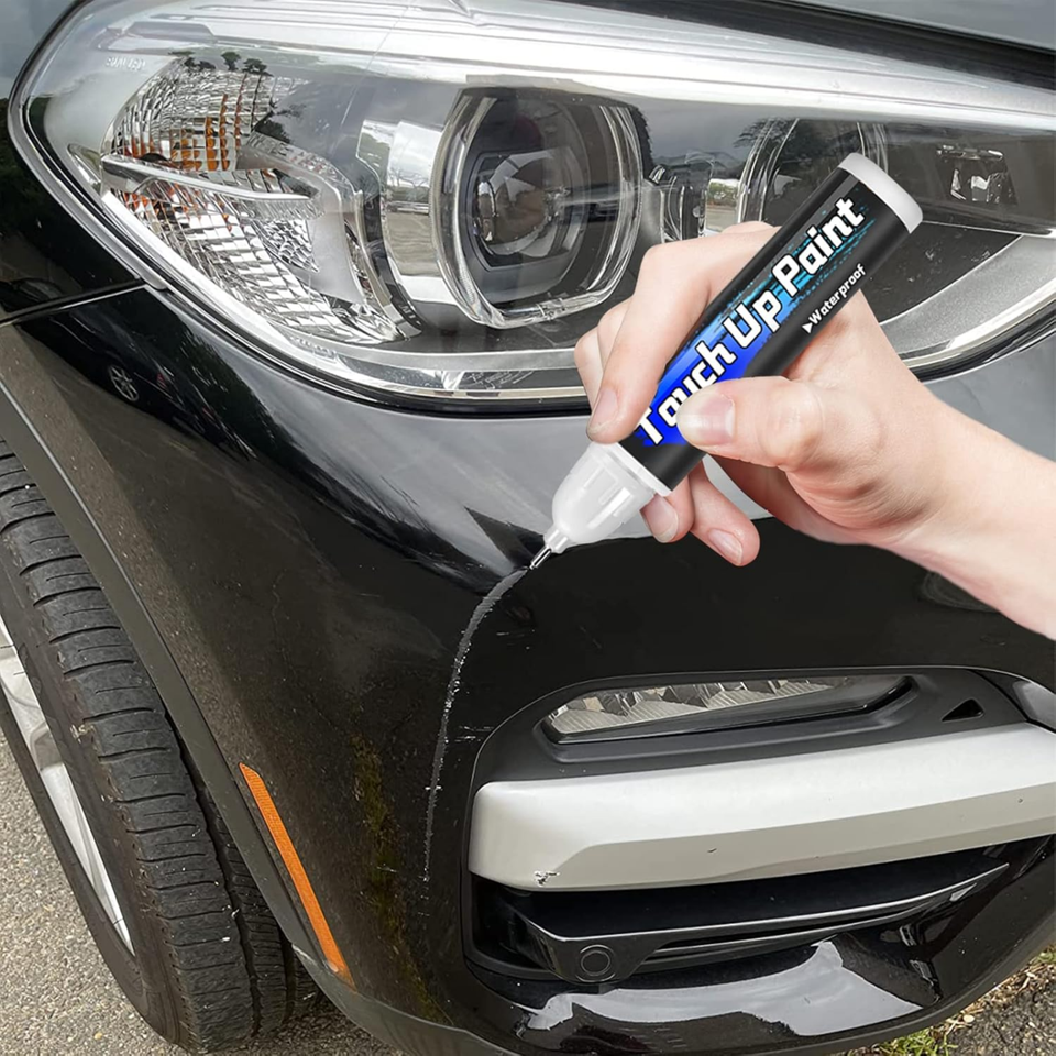 Gloss Black Wheel Rim Touch Up Paint Repair kit Universal for Car Chips